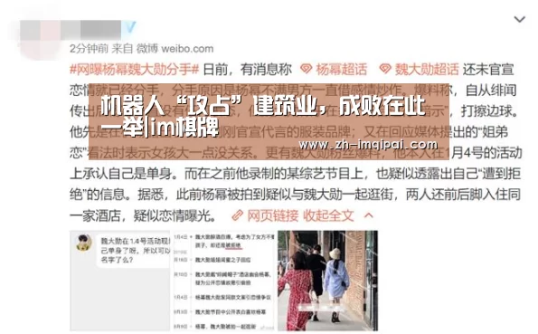 机器人“攻占”建筑业,成败在此一举|im棋牌(图1) im棋牌